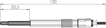A-N PARTS 120 246 - Свічка розжарювання ligaparts.com.ua
