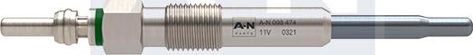 A-N PARTS A-N098 474 - Свічка розжарювання ligaparts.com.ua