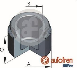 AUTOFREN SEINSA D025606 - Поршень, корпус скоби гальма ligaparts.com.ua
