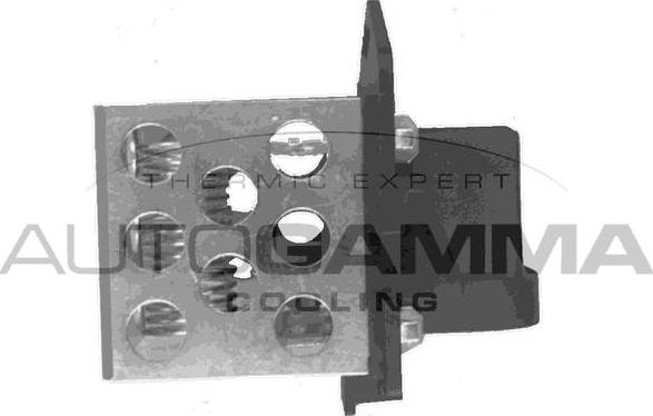 Autogamma GA15549 - Додатковий резистор, електромотор - вентилятор радіатора ligaparts.com.ua