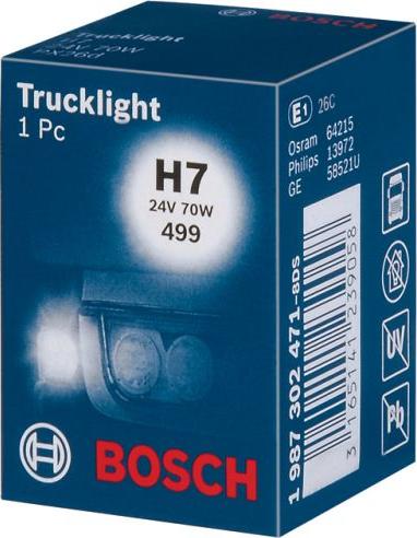BOSCH 1 987 302 471 - Лампа розжарювання, основна фара ligaparts.com.ua