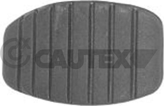 Cautex 751118 - Педальні накладка, педаль гальма ligaparts.com.ua