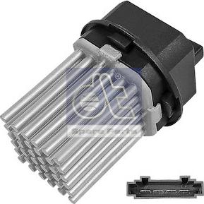 DT Spare Parts 4.68824 - Опір, реле, вентилятор салону ligaparts.com.ua
