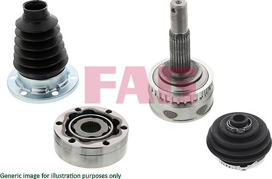 FAG 771001630 - Шарнірний комплект, ШРУС, приводний вал ligaparts.com.ua