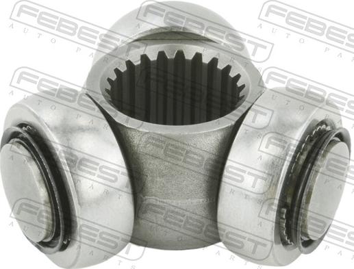Febest 0216B10 - Муфта з шипами, приводний вал ligaparts.com.ua