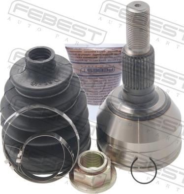 Febest 3210-SRX - Шарнірний комплект, ШРУС, приводний вал ligaparts.com.ua