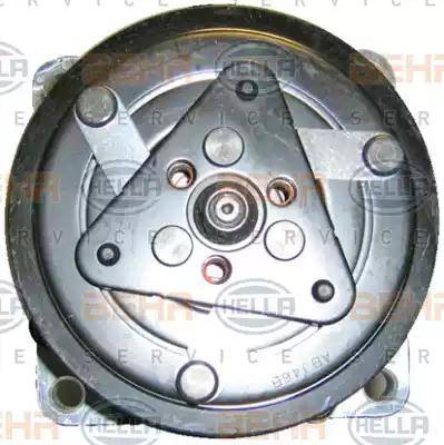 HELLA 8FK 351 135-141 - Компресор, кондиціонер ligaparts.com.ua