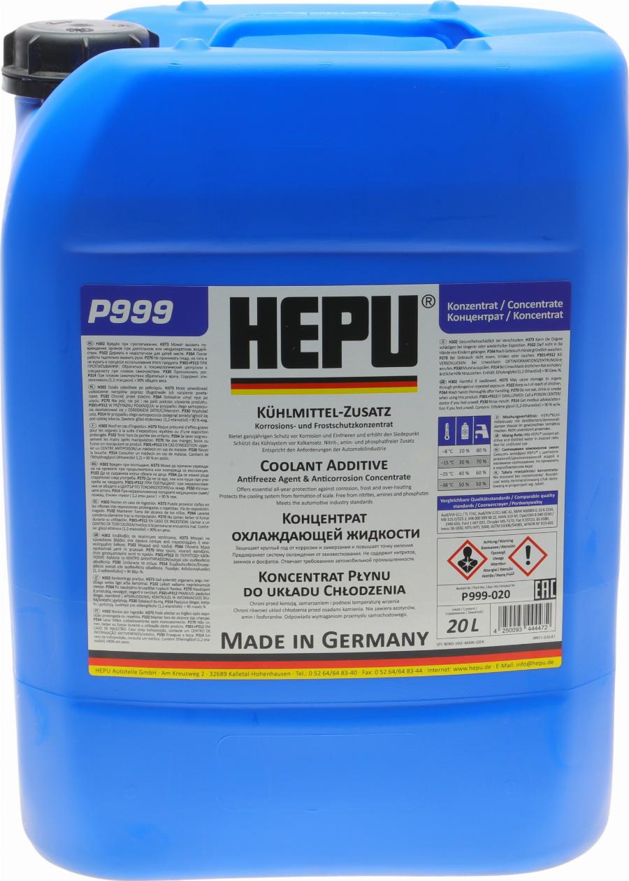 Hepu P999-020 - Антифриз ligaparts.com.ua
