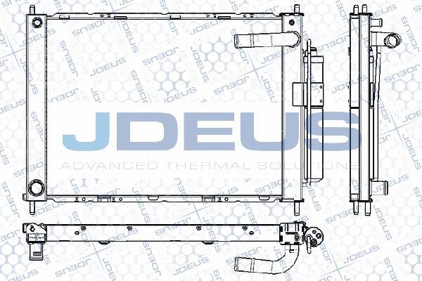 Jdeus RA0190200 - Модуль охолодження ligaparts.com.ua