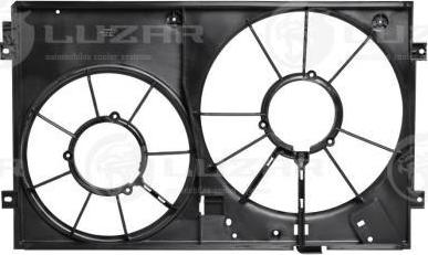 Luzar LFS18K2 - Кришка, корпус вентилятора (охолодження двигуна) ligaparts.com.ua