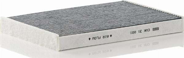Mann-Filter CUK 31 001 - Фільтр, повітря у внутрішній простір ligaparts.com.ua