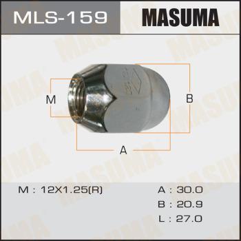 MASUMA MLS159 - Гайка кріплення колеса ligaparts.com.ua