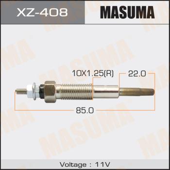 MASUMA XZ408 - Свічка розжарювання ligaparts.com.ua
