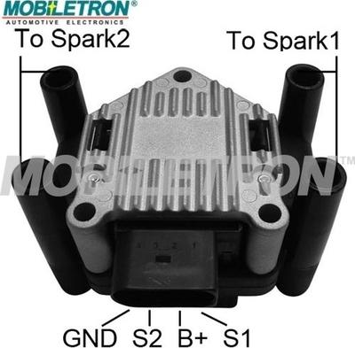 Mobiletron IGB018K - Котушка запалювання ligaparts.com.ua