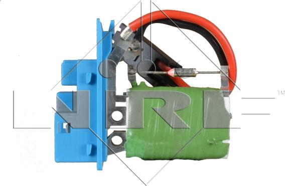 NRF 342036 - Опір, реле, вентилятор салону ligaparts.com.ua