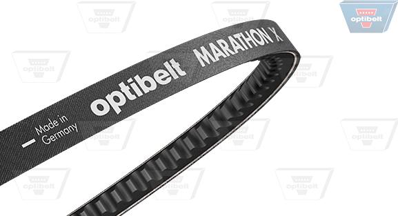Optibelt AVX10X690 - Клиновий ремінь ligaparts.com.ua