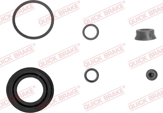 QUICK BRAKE 114-0001 - Ремкомплект, гальмівний супорт ligaparts.com.ua