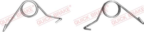 QUICK BRAKE 113-0501 - Ремкомплект, вал гальмо гальмівної (гальмівний супорт) ligaparts.com.ua
