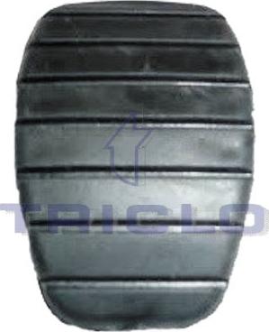 Triclo 595368 - Педальні накладка, педаль гальма ligaparts.com.ua
