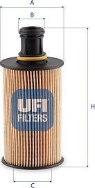 UFI 25.290.00 - Масляний фільтр ligaparts.com.ua