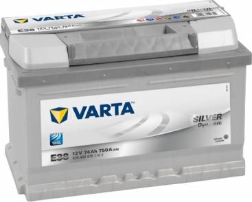 Varta 574 402 075 - Стартерна акумуляторна батарея, АКБ ligaparts.com.ua