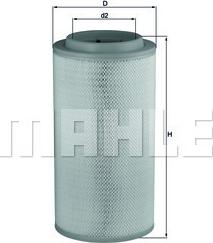 Wilmink Group WG1216036 - Повітряний фільтр ligaparts.com.ua