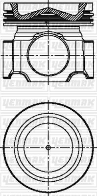 Yenmak 31-04656-000 - Поршень ligaparts.com.ua